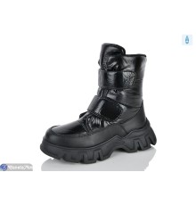 Дутики дитячі на зиму (8 пар р.33-38) чорний  "Laifakids"