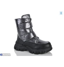 Дутики дитячі на зиму (8 пар р.33-38) сірий  "Laifakids"