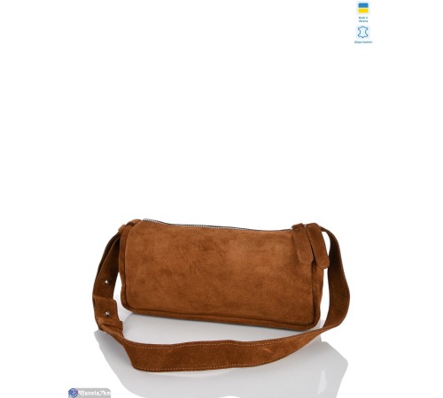 Сумка жіноча 14*26*9 см,  camel  "Lusia"