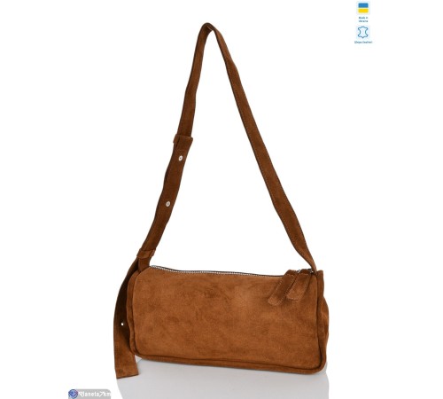 Сумка жіноча 14*26*9 см,  camel  "Lusia"