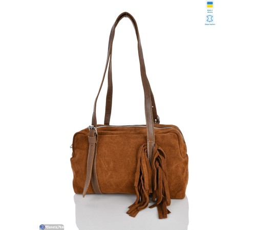 Сумка жіноча 17*27*9 см,  camel  "Lusia"