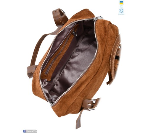 Сумка жіноча 17*27*9 см,  camel  "Lusia"