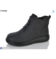 Черевики жіночі на зиму (8 пар р.36-41) сірий  "Trendy"