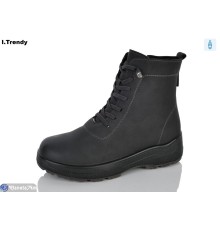 Черевики жіночі на зиму (8 пар р.37-42) сірий  "Trendy"
