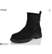 Черевики жіночі на зиму (6 пар р.36-41) чорний  "Trendy"