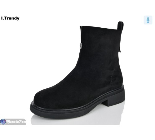 Черевики жіночі на зиму (6 пар р.36-41) чорний  "Trendy"