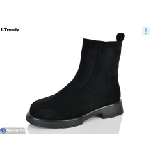 Черевики жіночі на зиму (6 пар р.36-41) чорний  "Trendy"