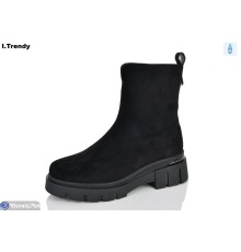 Черевики жіночі на зиму (6 пар р.36-41) чорний  "Trendy"