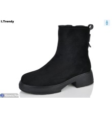 Черевики жіночі на зиму (6 пар р.36-41) чорний  "Trendy"