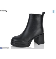 Черевики жіночі на зиму (6 пар р.36-41) чорний  "Trendy"