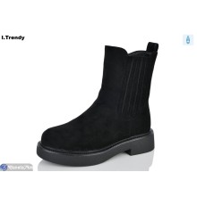 Черевики жіночі на зиму (6 пар р.36-41) чорний  "Trendy"