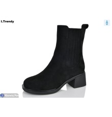 Черевики жіночі на зиму (6 пар р.36-41) чорний  "Trendy"