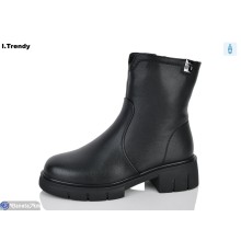 Черевики жіночі на зиму (6 пар р.36-41) чорний  "Trendy"