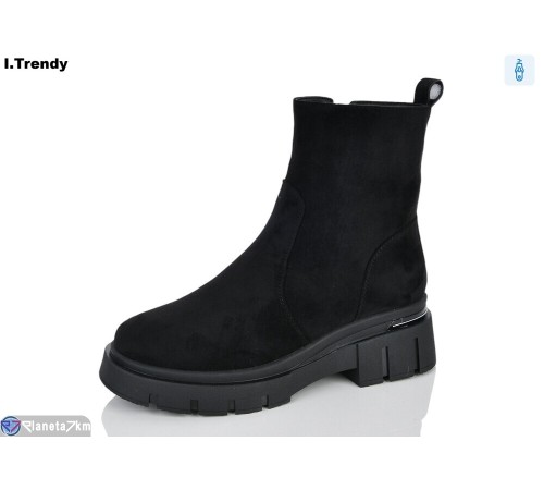 Черевики жіночі на зиму (6 пар р.36-41) чорний  "Trendy"
