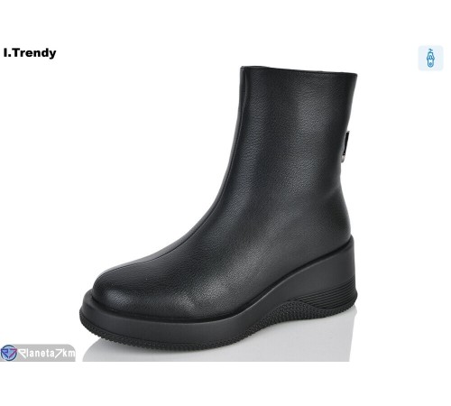 Черевики жіночі на зиму (6 пар р.36-41) чорний  "Trendy"
