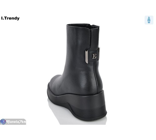 Черевики жіночі на зиму (6 пар р.36-41) чорний  "Trendy"