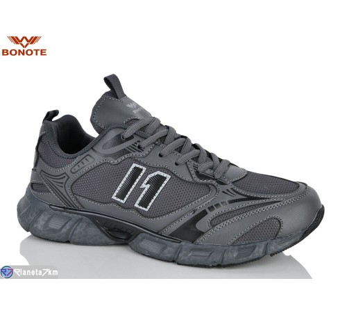 Кросівки чоловічі на весну/осінь (8 пар р.41-46) сірий  "Bonote"