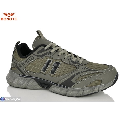 Кросівки чоловічі на весну/осінь (8 пар р.41-46) хакі  "Bonote"