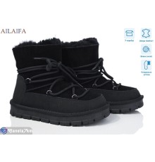 Уггі жіночі на зиму (6 пар р.36-41) чорний  "Latifa"