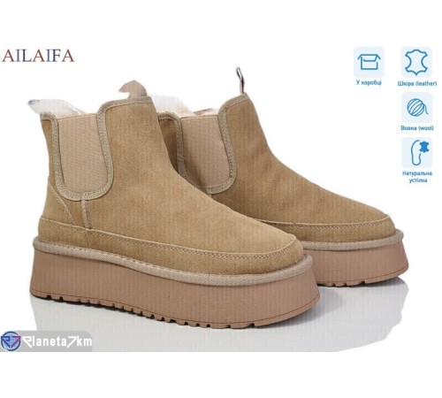 Уггі жіночі на зиму (6 пар р.36-41) бежевий  "Latifa"