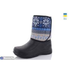 Жіночі чоботи з піни на зиму (8 пар р.36-41) чорний  "KaPira"