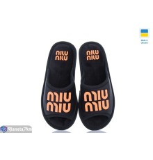 Тапки жіночі на весну/осінь (8 пар р.36-41) чорний  "MURMUR"