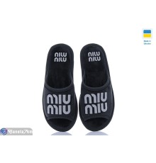 Тапки жіночі на весну/осінь (8 пар р.36-41) чорний  "MURMUR"