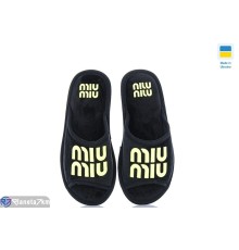 Тапки жіночі на весну/осінь (8 пар р.36-41) чорний  "MURMUR"
