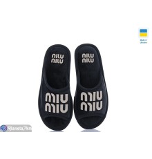 Тапки жіночі на весну/осінь (8 пар р.36-41) чорний  "MURMUR"