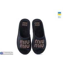 Тапки жіночі на весну/осінь (8 пар р.36-41) чорний  "MURMUR"