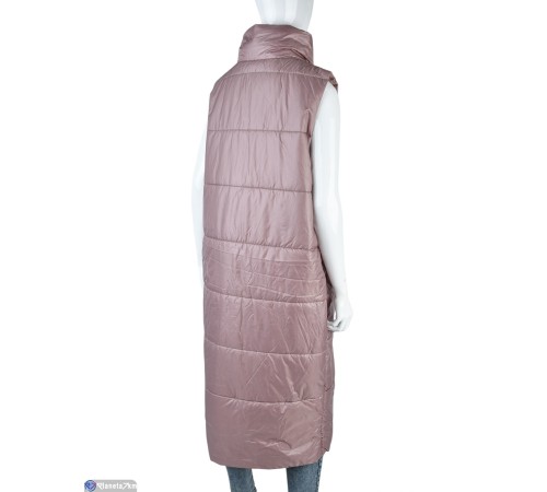 Жилетка жіноча на весну/осінь (2 шт. р.сетка L-XL) коричневий  "DOMINGO"