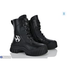 Черевики дитячі на зиму (8 пар р.33-38) чорний  "Laifakids"
