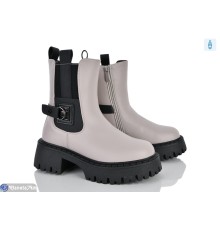 Черевики дитячі на зиму (8 пар р.33-38) сірий  "Laifakids"