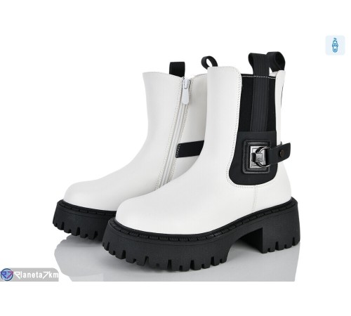 Черевики дитячі на зиму (8 пар р.33-38) білий  "Laifakids"