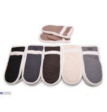 Рукавиці жіночі на зиму (12 шт. р.сетка One size) мікс  "CAROLLA"