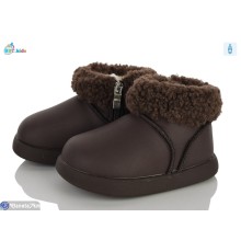 Черевики дитячі на зиму (8 пар р.21-26) коричневий  "BBT"