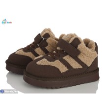 Дитячі кросівки на зиму (8 пар р.27-32) коричневий  "BBT"