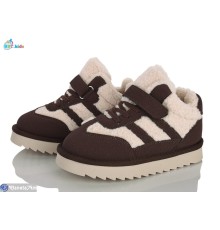 Дитячі кросівки на зиму (8 пар р.32-37) коричневий  "BBT"