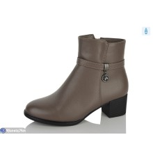 Черевики жіночі на весну/осінь (8 пар р.37-41) коричневий  "Terona"