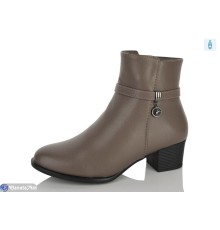 Черевики жіночі на весну/осінь (6 пар р.41-43) коричневий  "Terona"