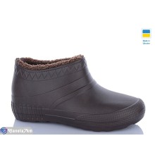 Калоші жіночі на зиму (6 пар р.36-41) коричневий  "MURMUR"