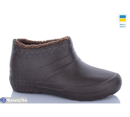 Калоші жіночі на зиму (6 пар р.36-41) коричневий  "MURMUR"