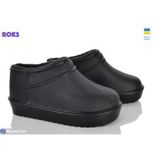 Калоші жіночі на зиму (8 пар р.37-40) чорний  "Roks"