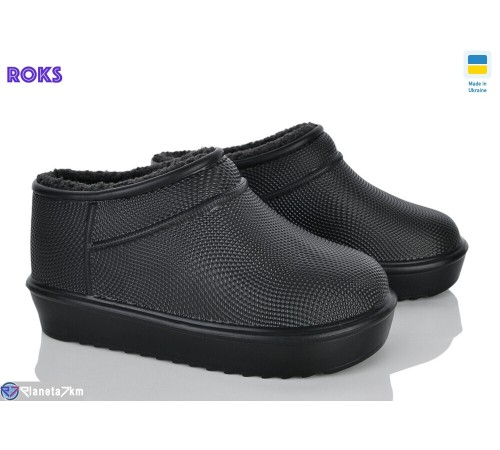 Калоші жіночі на зиму (8 пар р.37-40) чорний  "Roks"