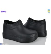 Калоші жіночі на зиму (8 пар р.37-40) чорний  "Roks"