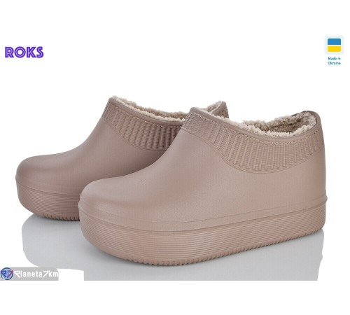 Калоші жіночі на зиму (8 пар р.37-40) бежевий  "Roks"