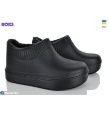 Калоші чоловічі на зиму (8 пар р.40-45) чорний  "Roks"