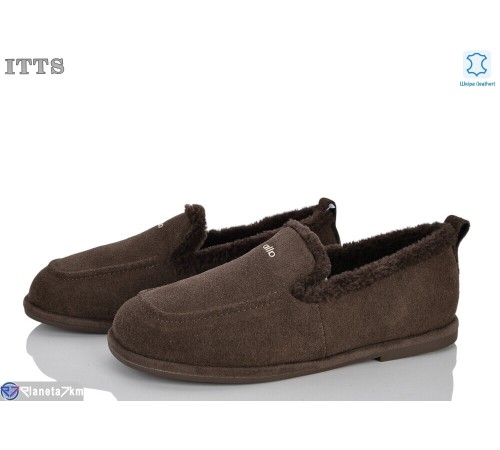 Туфлі жіночі на зиму (6 пар р.36-41) коричневий  "LOTOS"