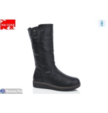 Чоботи жіночі на зиму (8 пар р.37-42) чорний  "Maiguan"