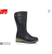 Чоботи жіночі на зиму (8 пар р.37-42) чорний  "Maiguan"